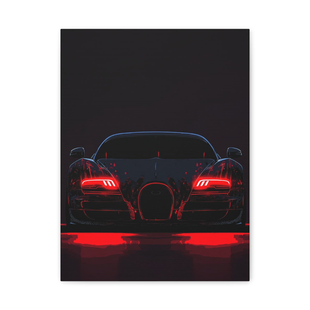 Iconic Sports Car Gallery Canvas