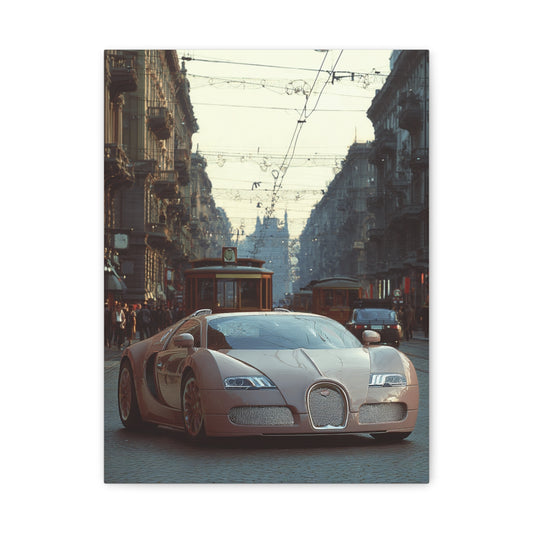Iconic Sports Car Gallery Canvas