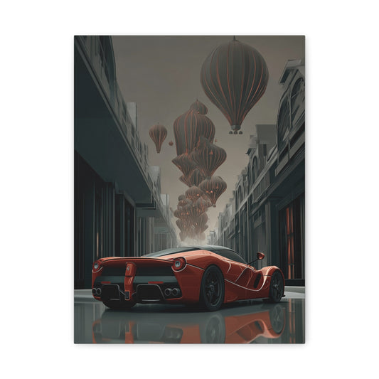 Iconic Sports Car Gallery Canvas