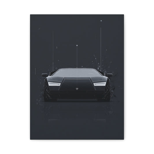 Iconic Sports Car Gallery Canvas