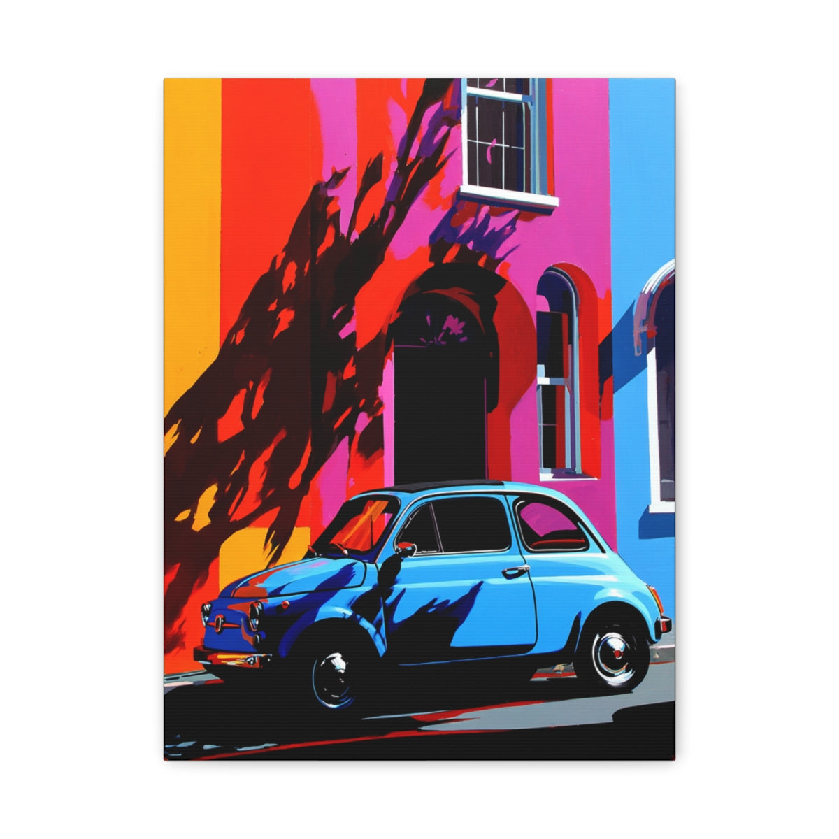 Iconic Sports Car Gallery Canvas