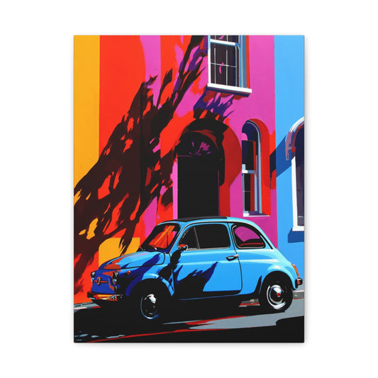 Iconic Sports Car Gallery Canvas