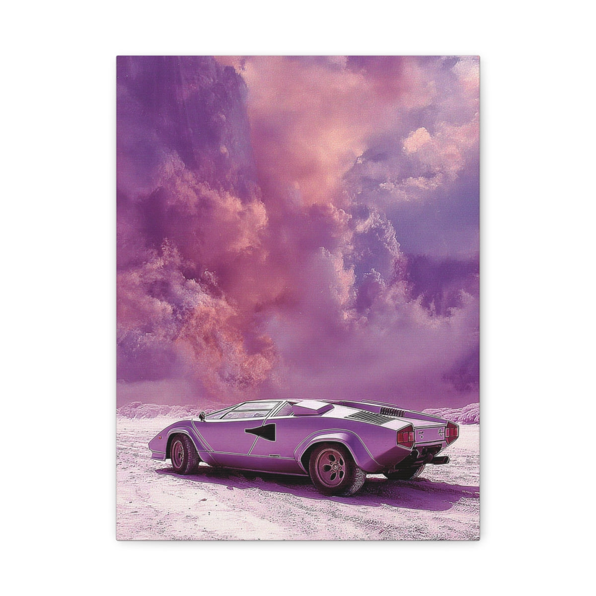 Iconic Sports Car Gallery Canvas