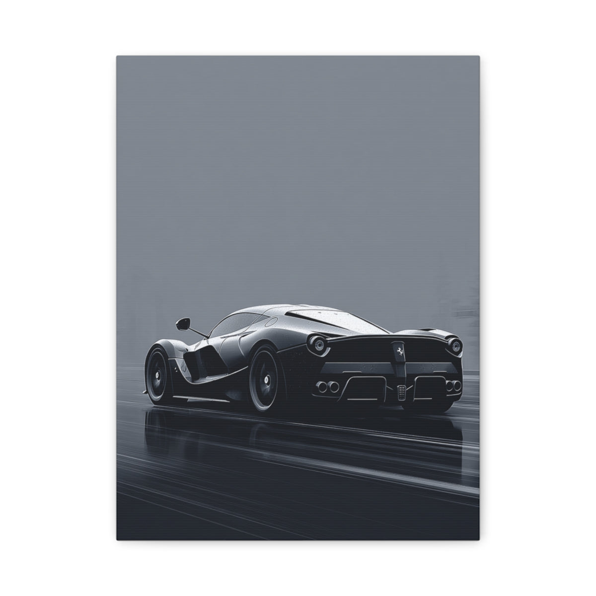 Iconic Sports Car Gallery Canvas
