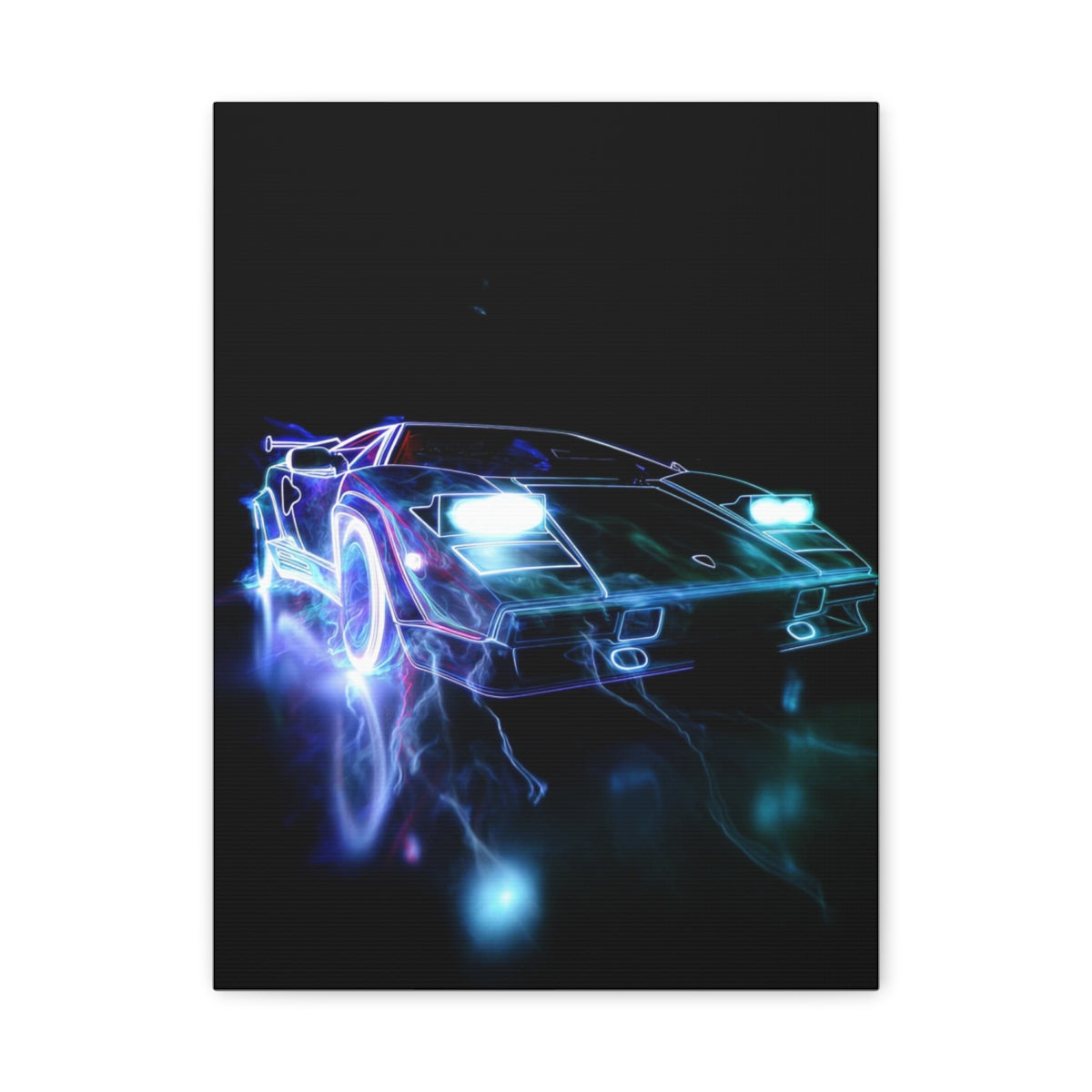 Iconic Sports Car Gallery Canvas