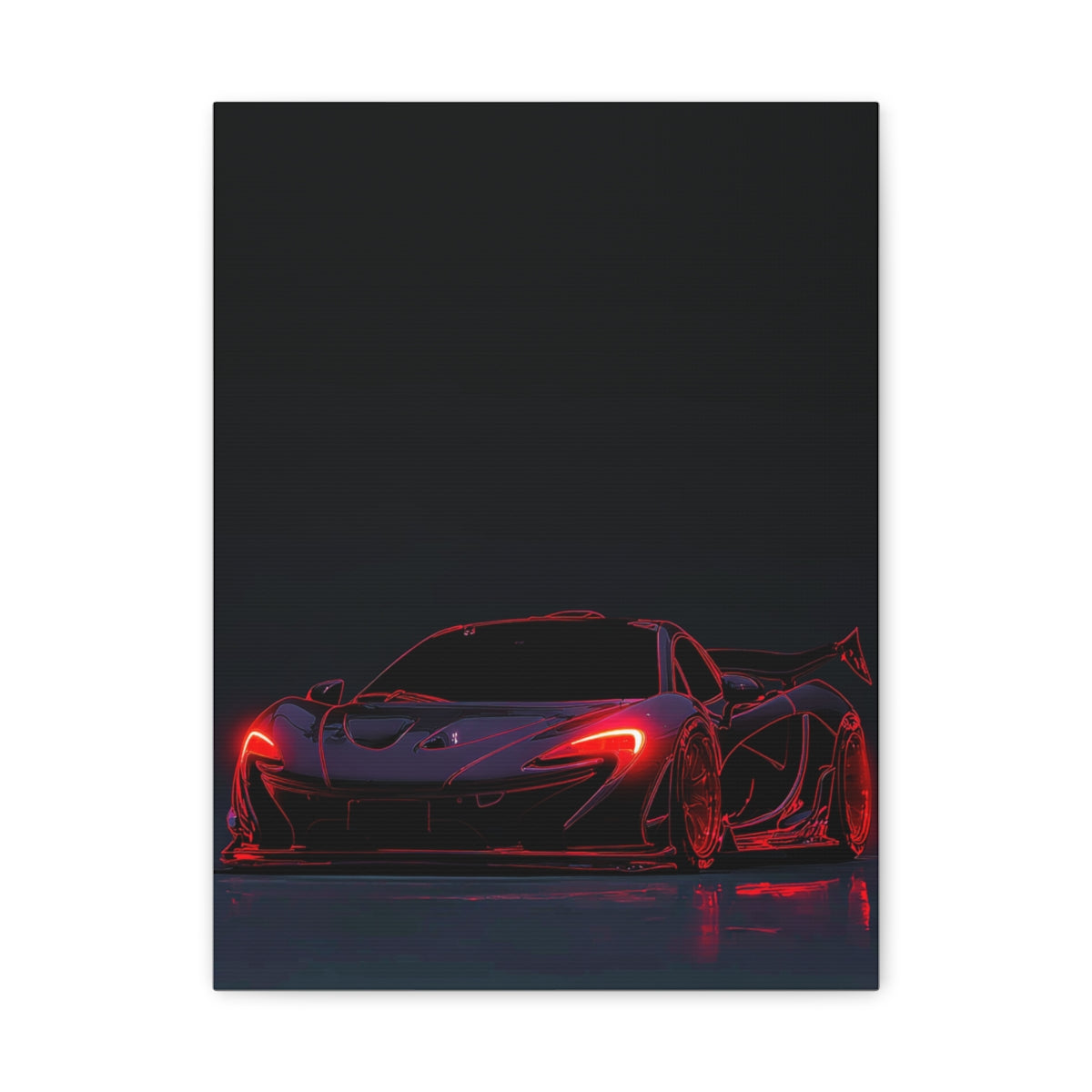 Iconic Sports Car Gallery Canvas