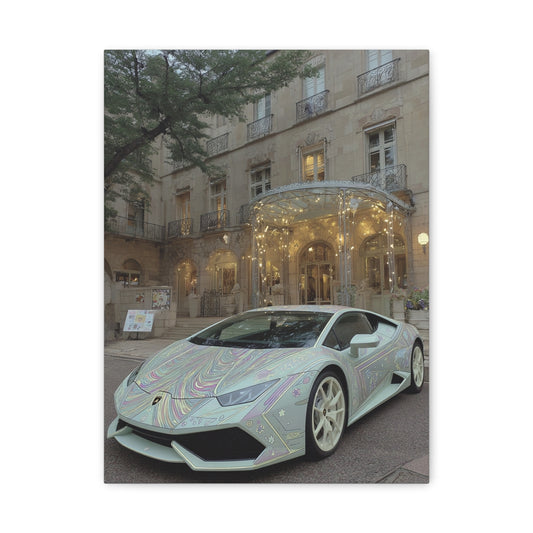 Iconic Sports Car Gallery Canvas