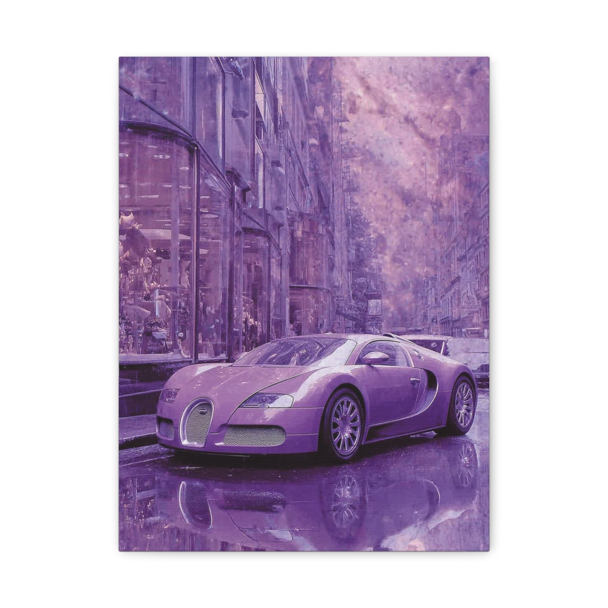 Iconic Sports Car Gallery Canvas