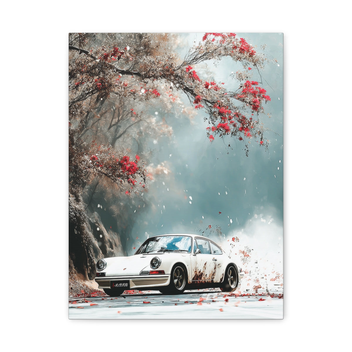 Iconic Sports Car Gallery Canvas