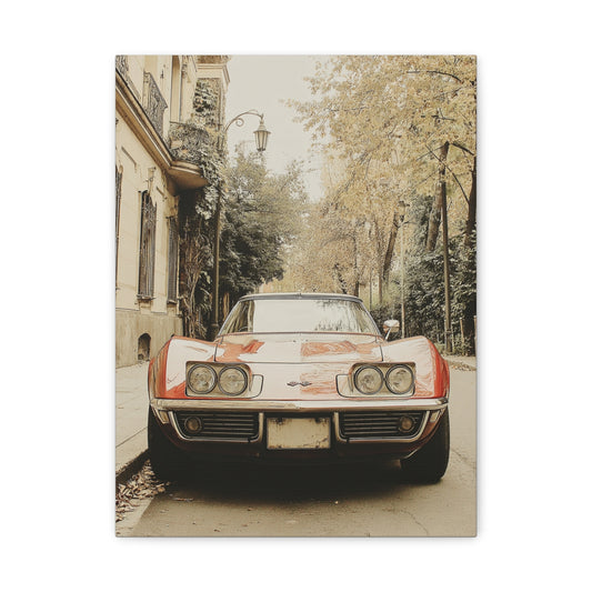 Iconic Sports Car Gallery Canvas
