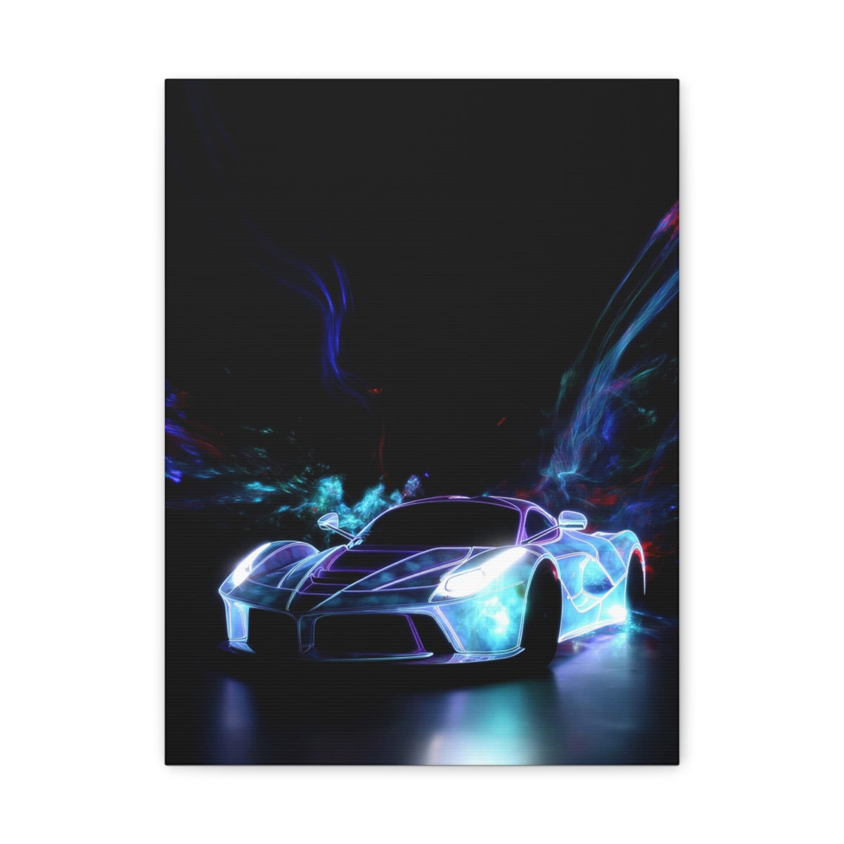Iconic Sports Car Gallery Canvas