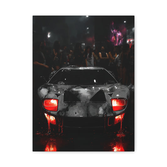 Iconic Sports Car Gallery Canvas
