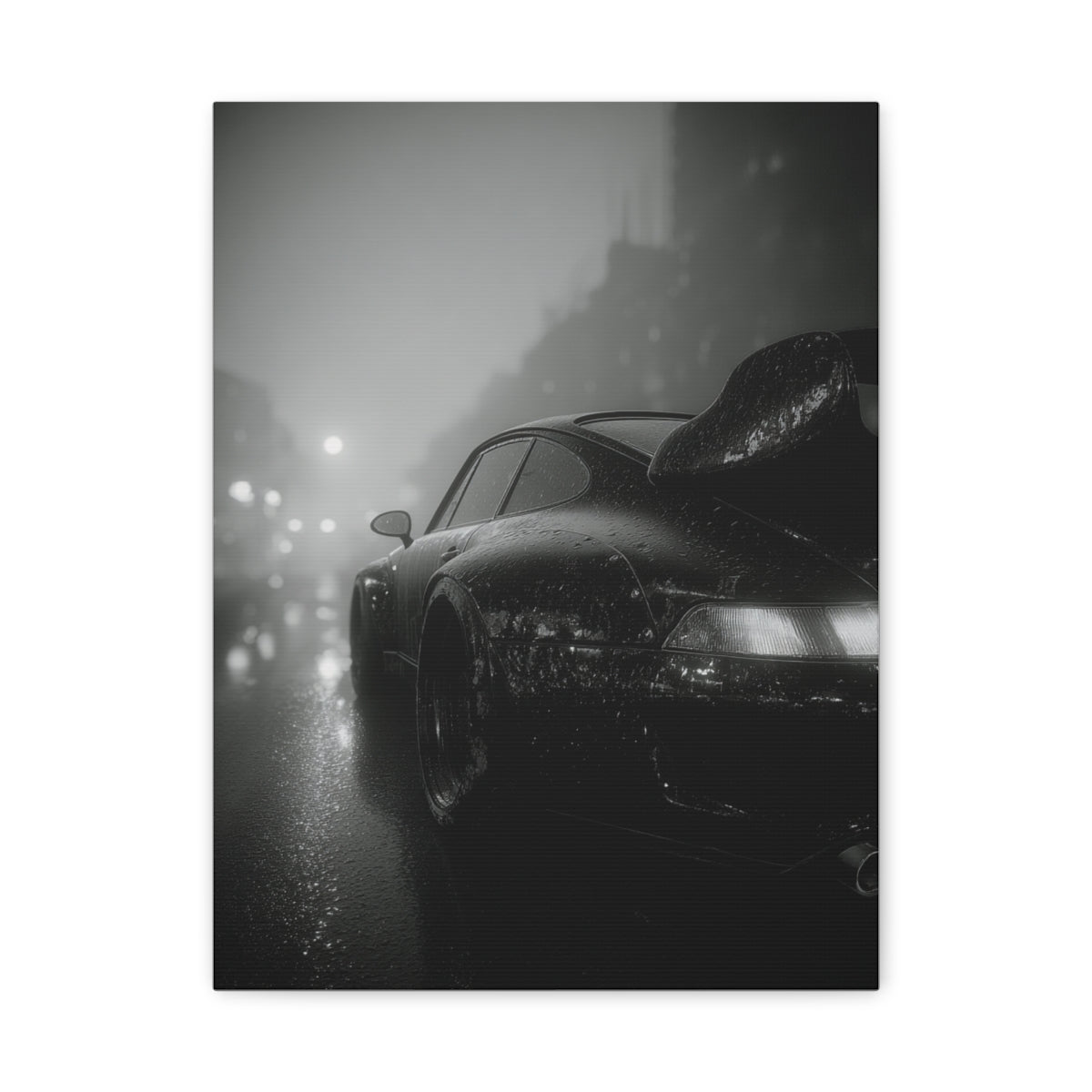 Iconic Sports Car Gallery Canvas