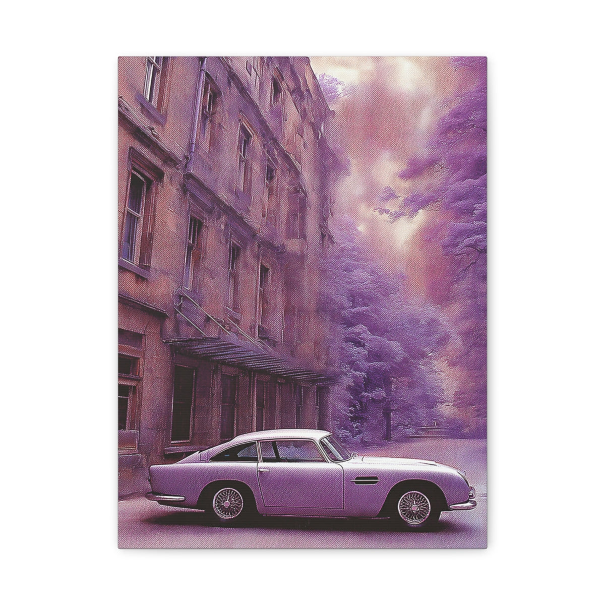 Iconic Sports Car Gallery Canvas