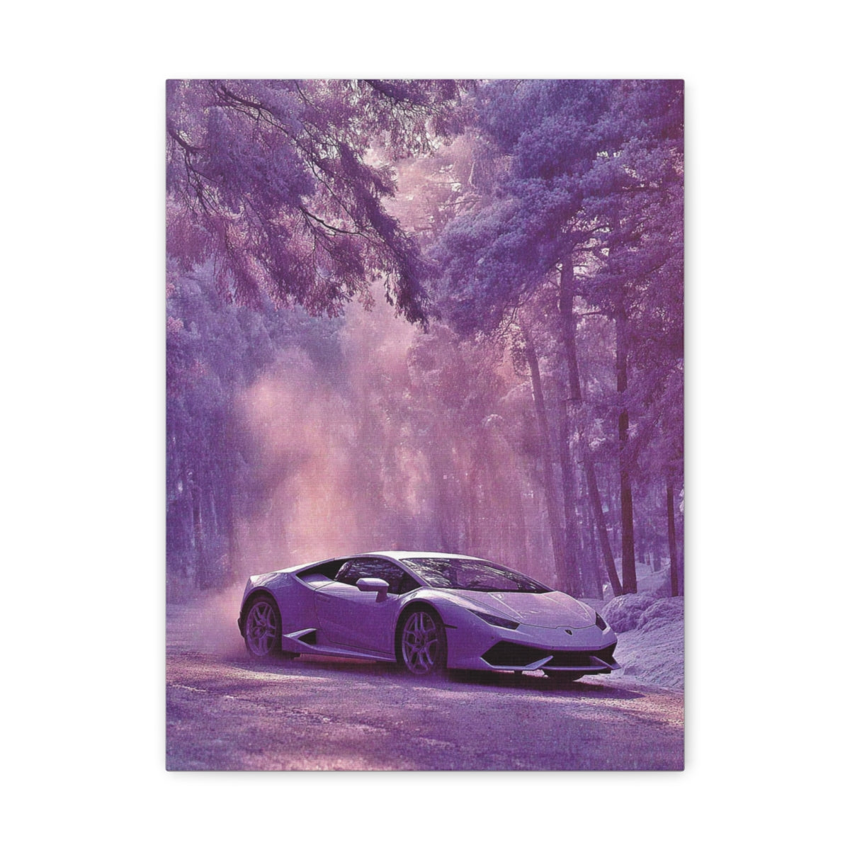 Iconic Sports Car Gallery Canvas