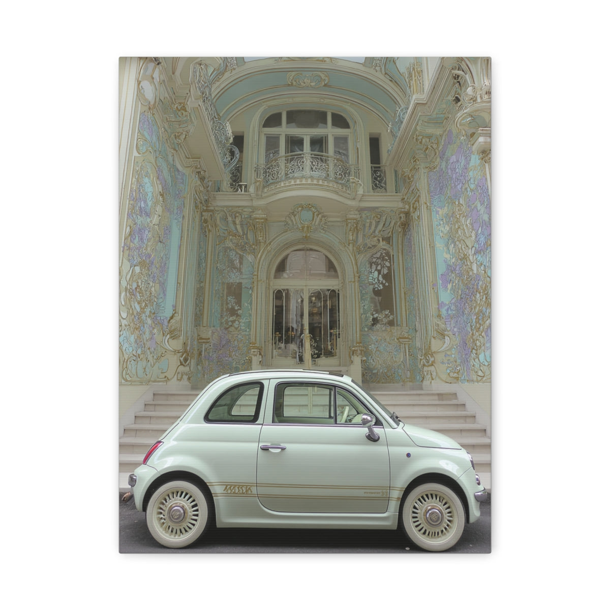 Iconic Sports Car Gallery Canvas