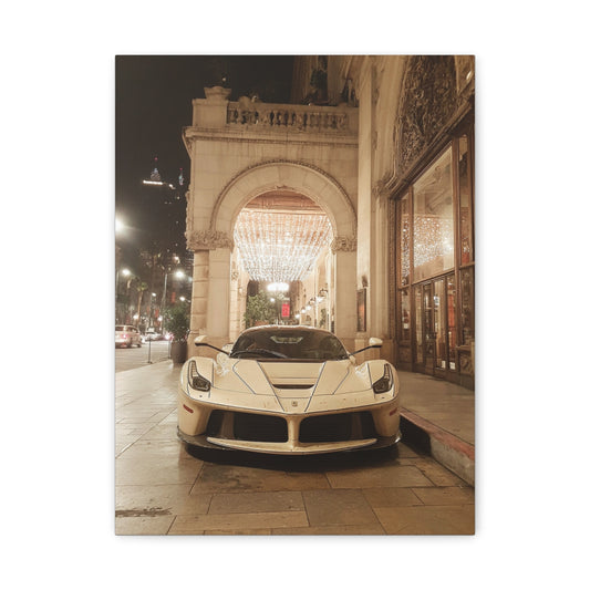 Iconic Sports Car Gallery Canvas