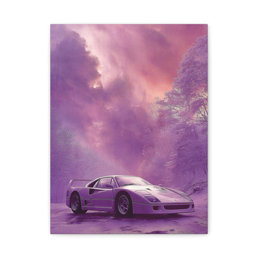 Iconic Sports Car Gallery Canvas