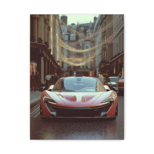Iconic Sports Car Gallery Canvas
