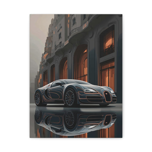 Iconic Sports Car Gallery Canvas