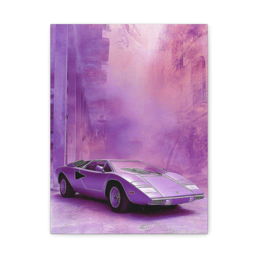 Iconic Sports Car Gallery Canvas