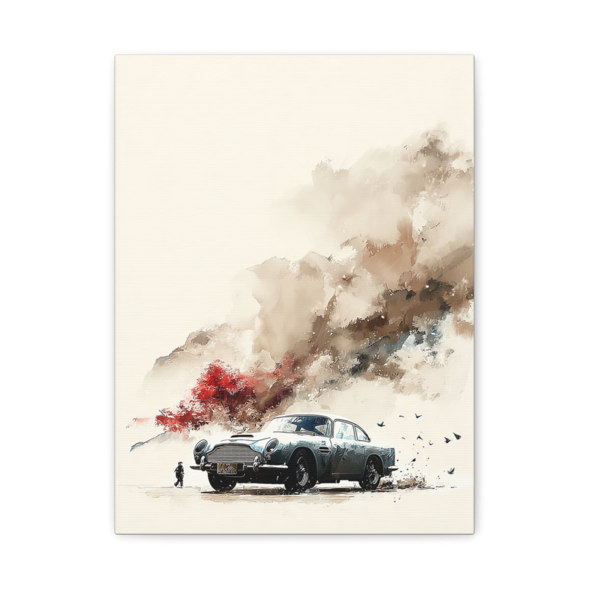 Iconic Sports Car Gallery Canvas