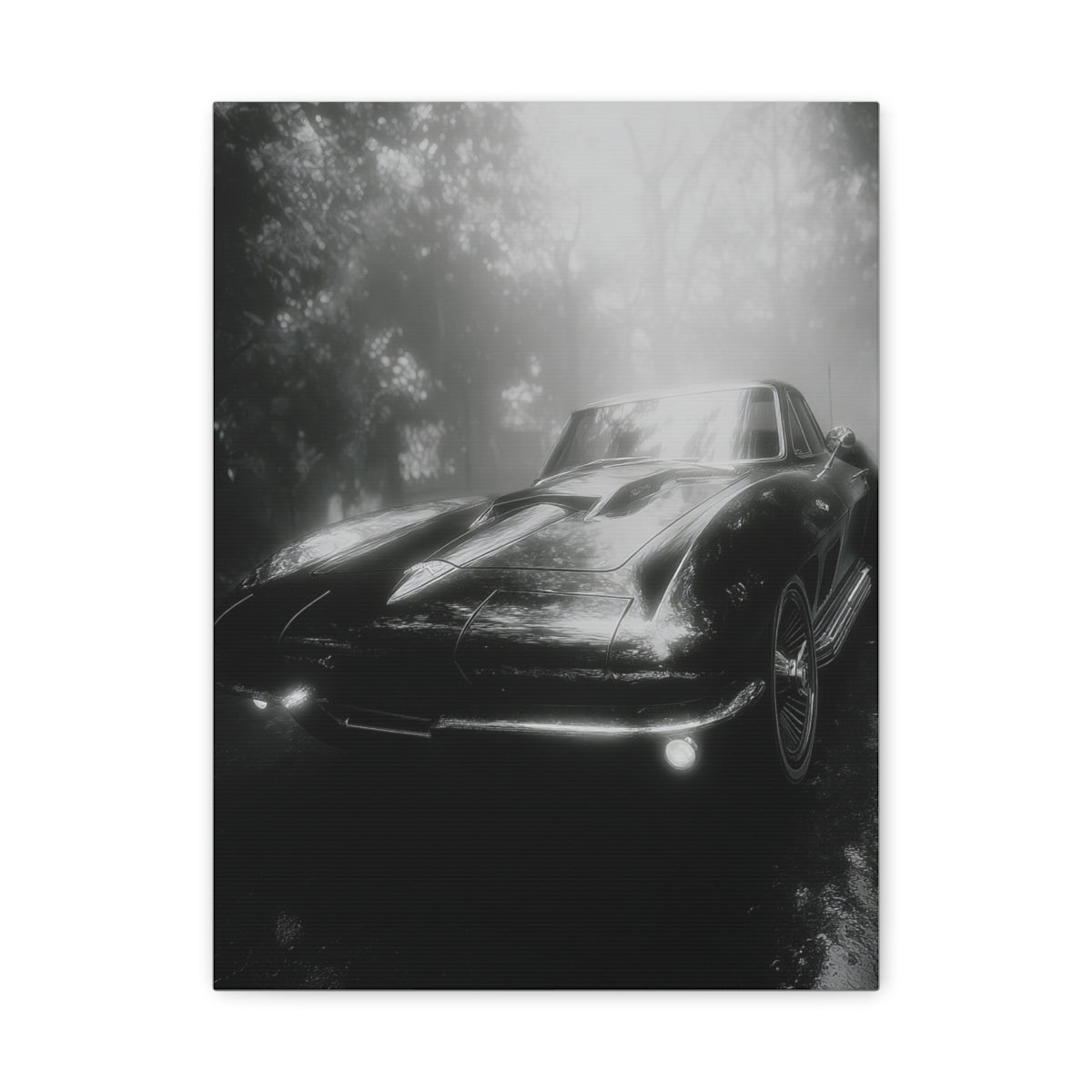 Iconic Sports Car Gallery Canvas