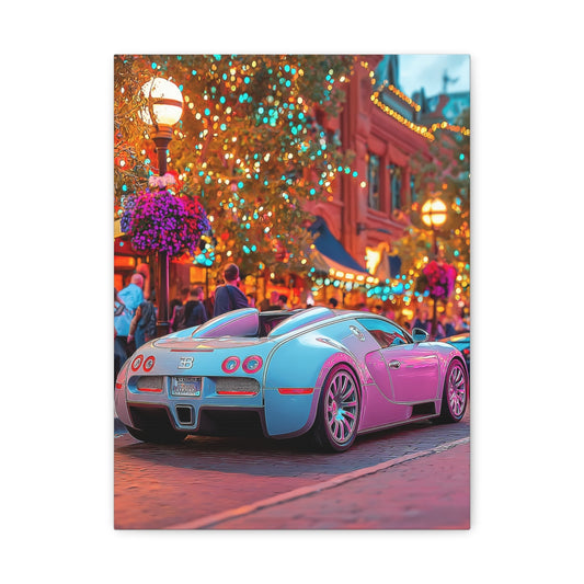 Iconic Sports Car Gallery Canvas