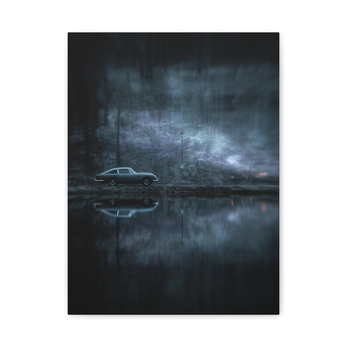 Iconic Sports Car Gallery Canvas