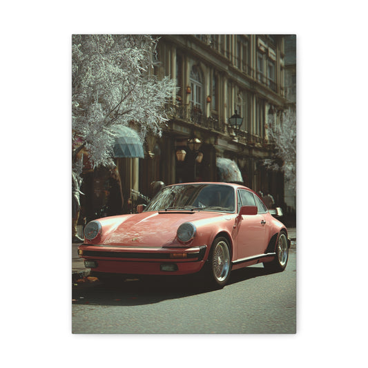 Iconic Sports Car Gallery Canvas