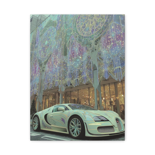 Iconic Sports Car Gallery Canvas