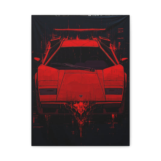 Iconic Sports Car Gallery Canvas