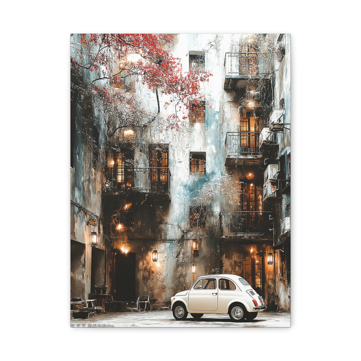 Iconic Sports Car Gallery Canvas