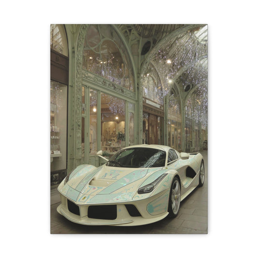 Iconic Sports Car Gallery Canvas
