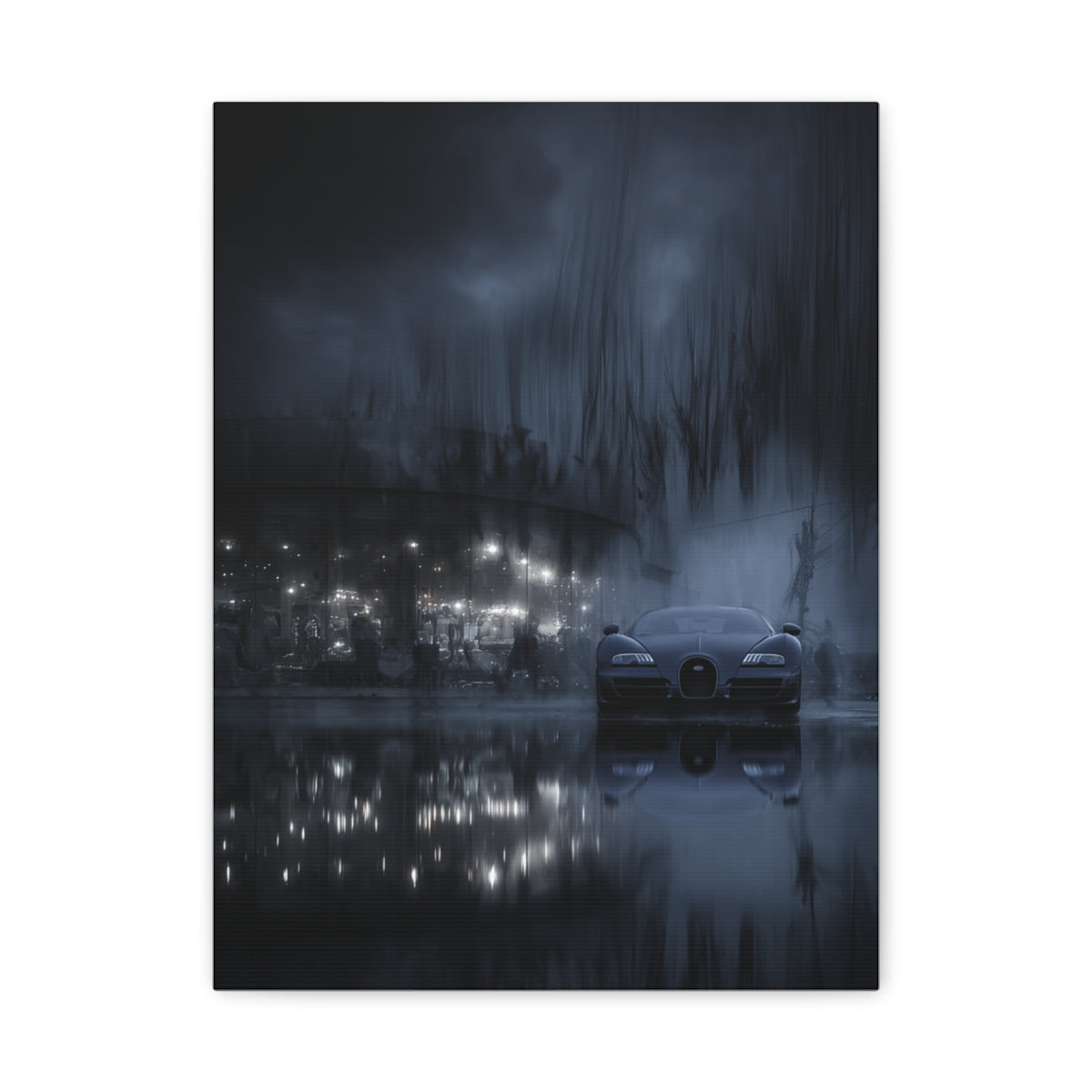 Iconic Sports Car Gallery Canvas