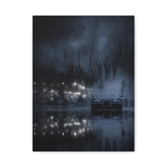 Iconic Sports Car Gallery Canvas