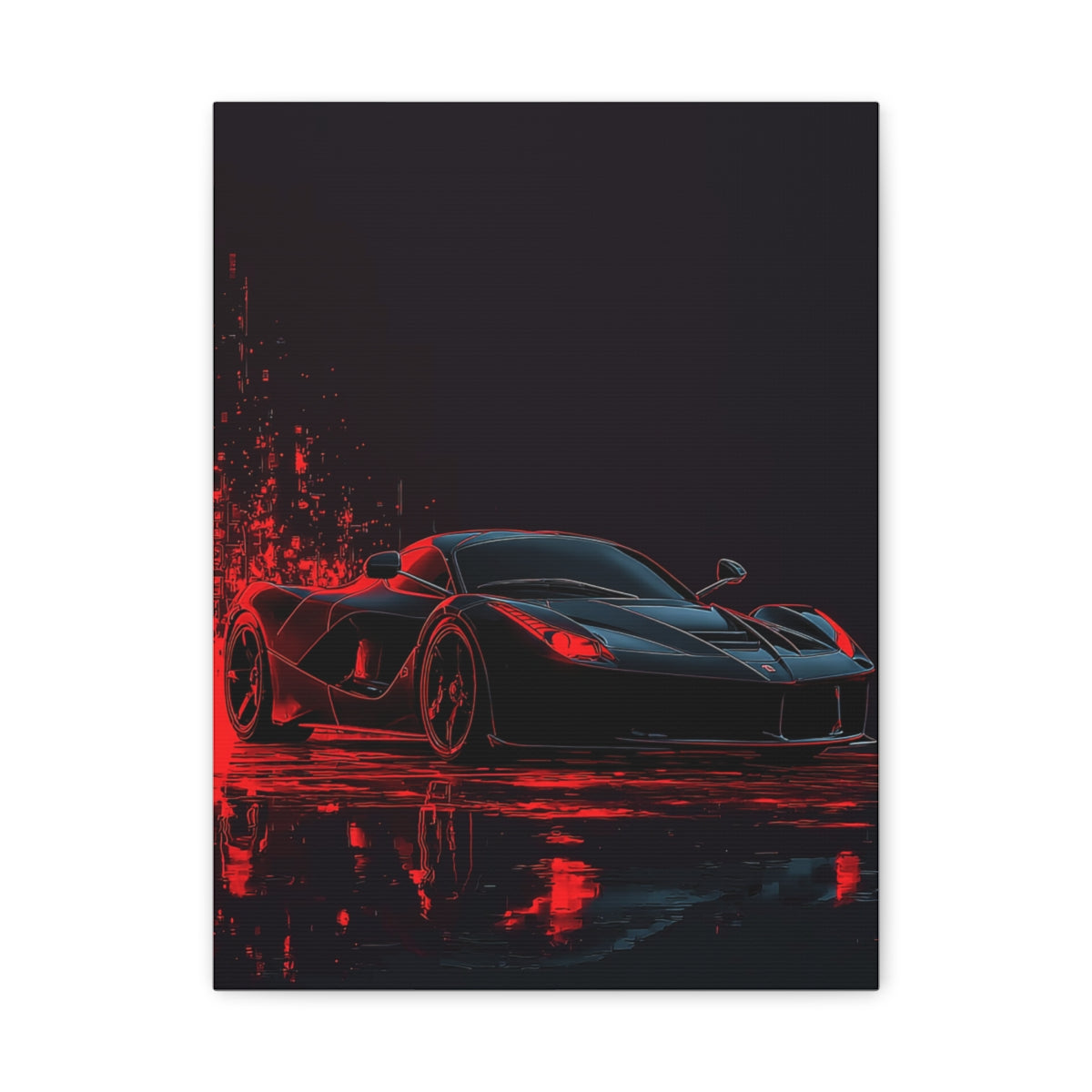 Iconic Sports Car Gallery Canvas