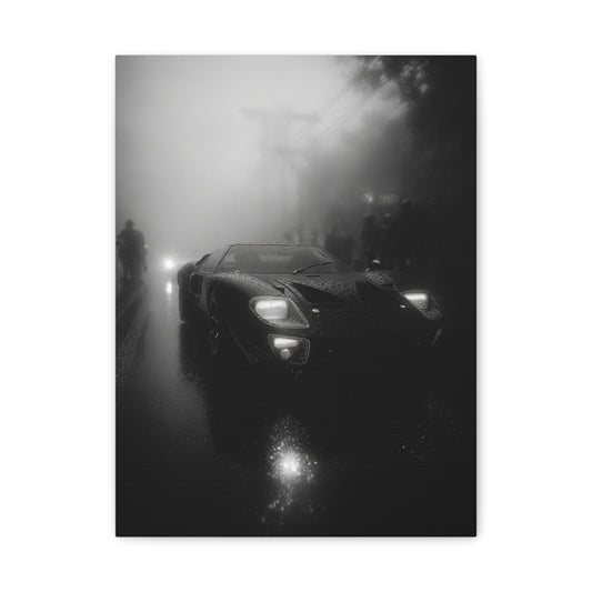Iconic Sports Car Gallery Canvas