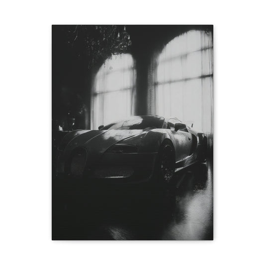 Iconic Sports Car Gallery Canvas