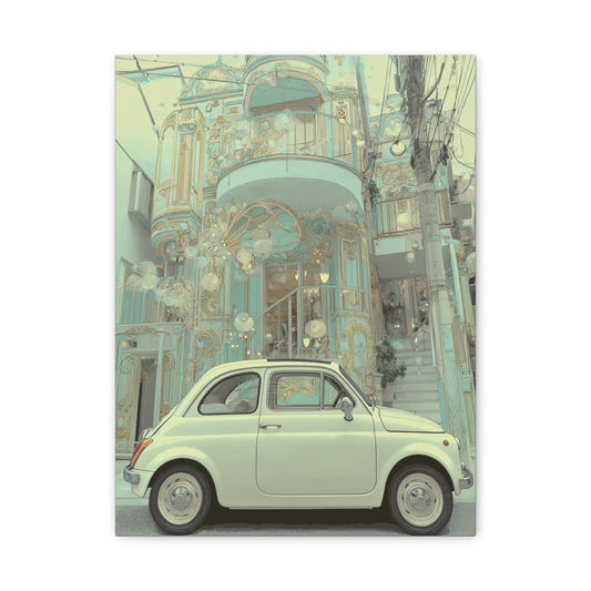 Iconic Sports Car Gallery Canvas