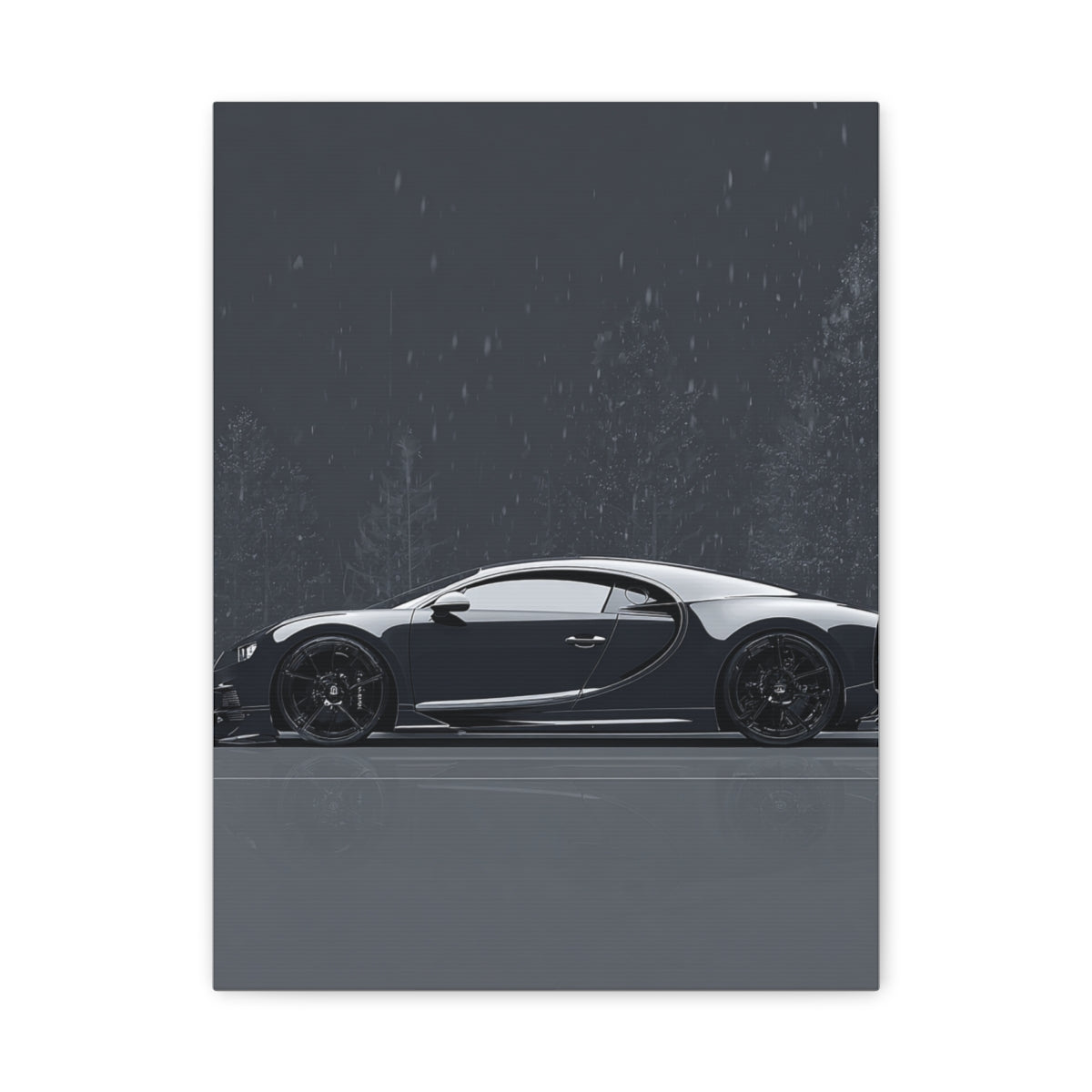 Iconic Sports Car Gallery Canvas
