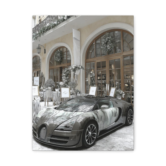 Iconic Sports Car Gallery Canvas