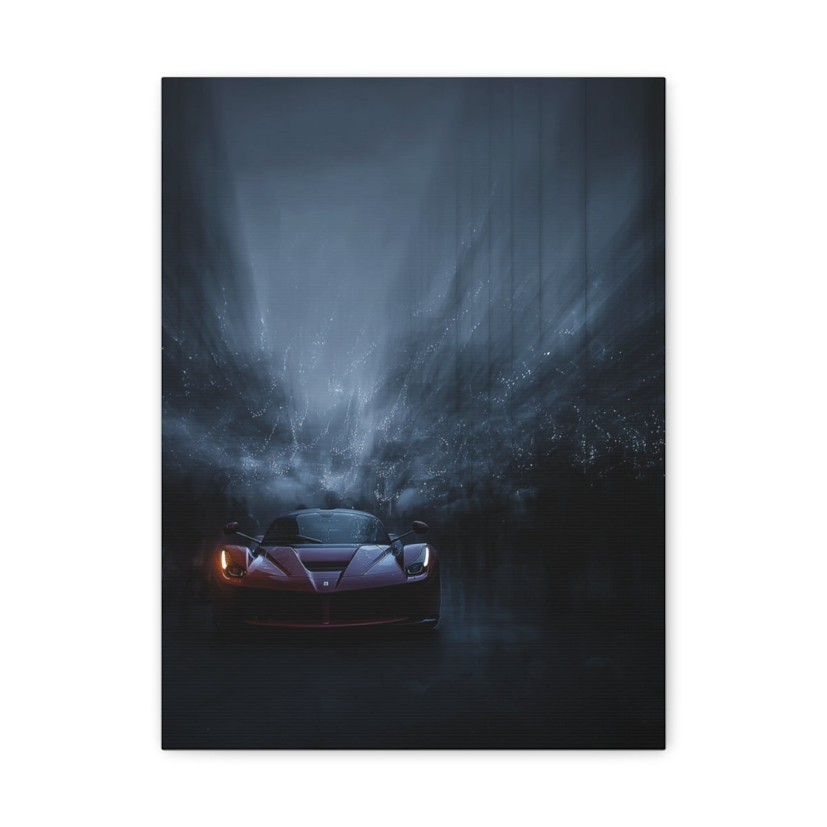 Iconic Sports Car Gallery Canvas