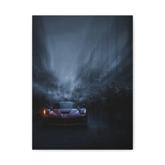 Iconic Sports Car Gallery Canvas