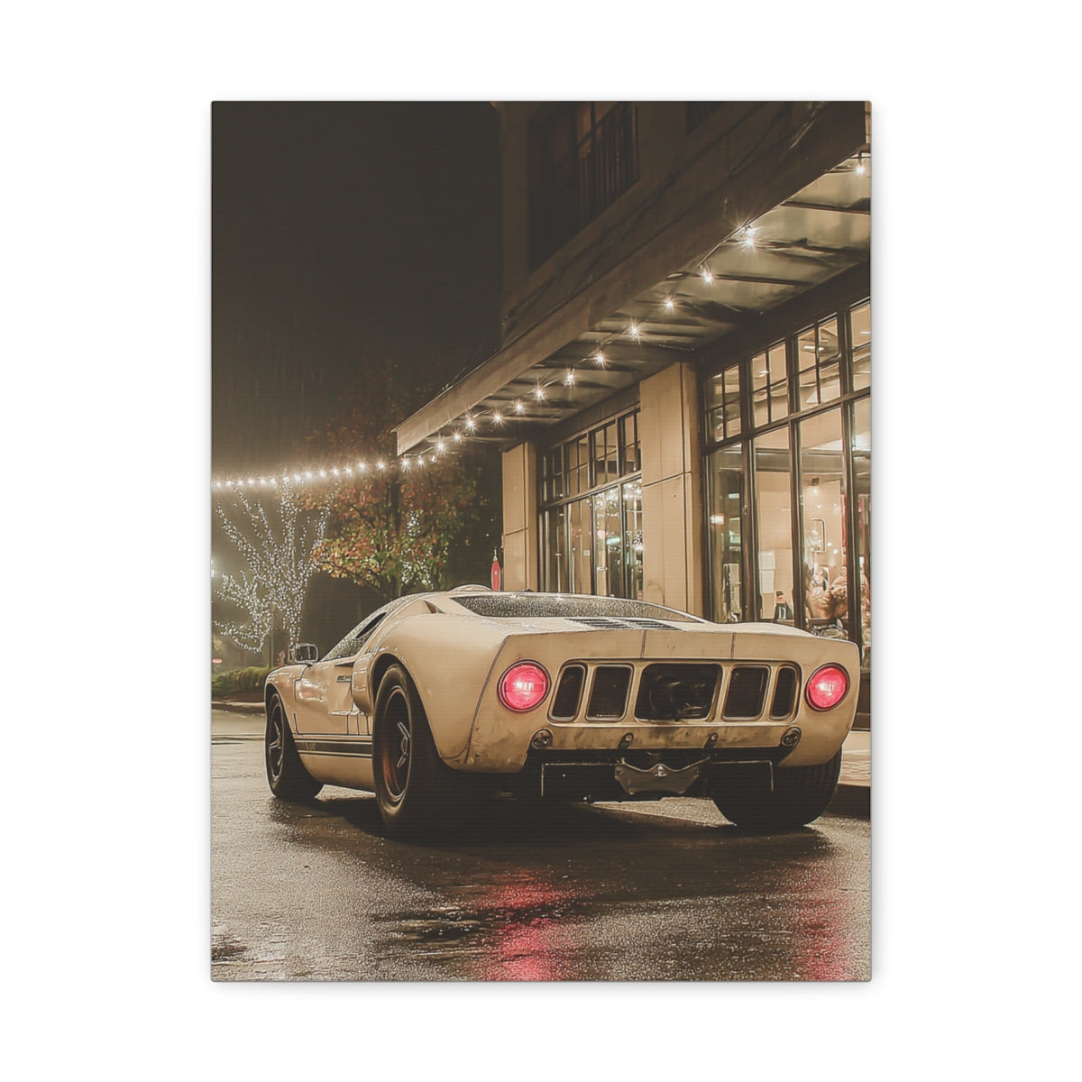 Iconic Sports Car Gallery Canvas
