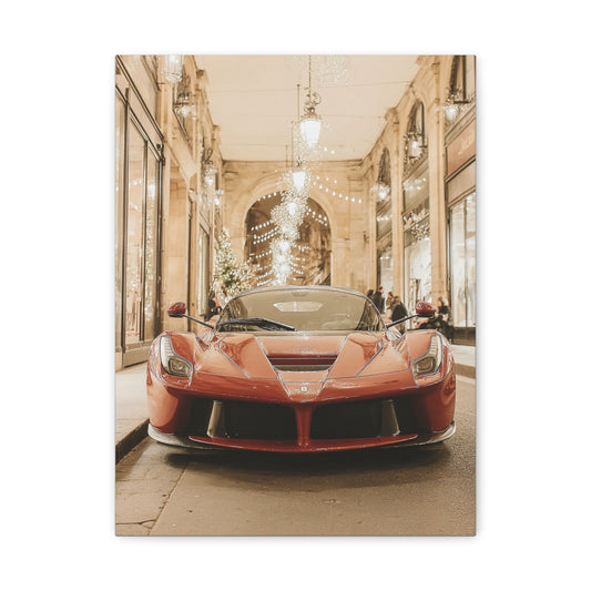 Iconic Sports Car Gallery Canvas