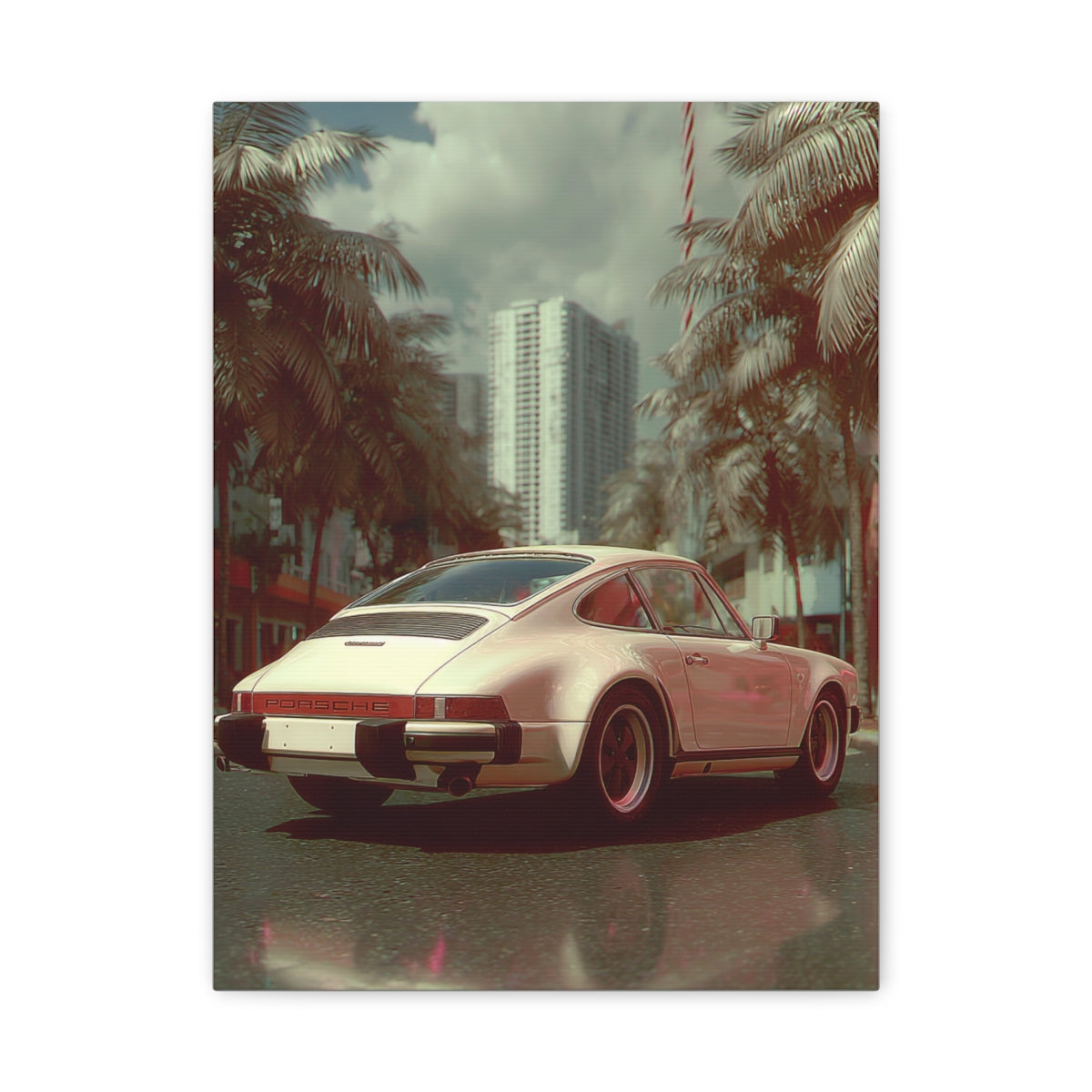 Iconic Sports Car Gallery Canvas