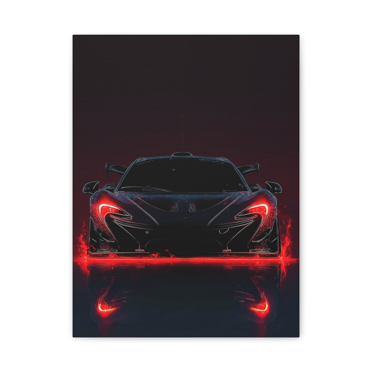 Iconic Sports Car Gallery Canvas