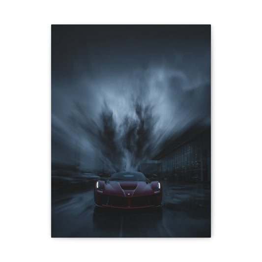 Iconic Sports Car Gallery Canvas