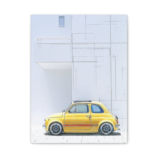 Iconic Sports Car Gallery Canvas